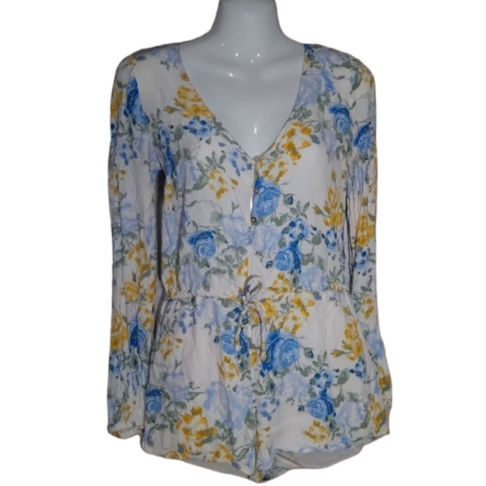 FOREVER 21 Floral romper S